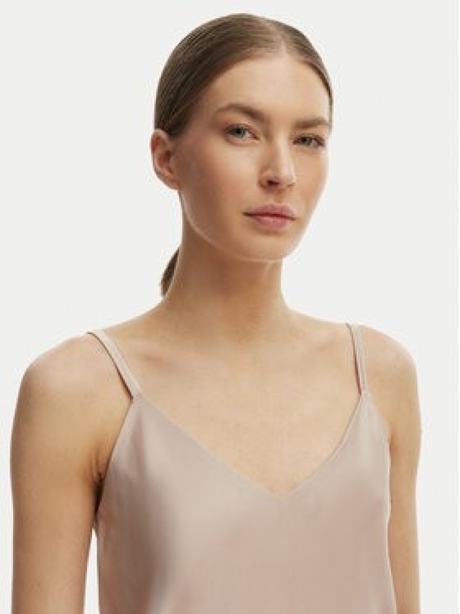 Rinascimento Top CFC0127685003 Beżowy Regular Fit