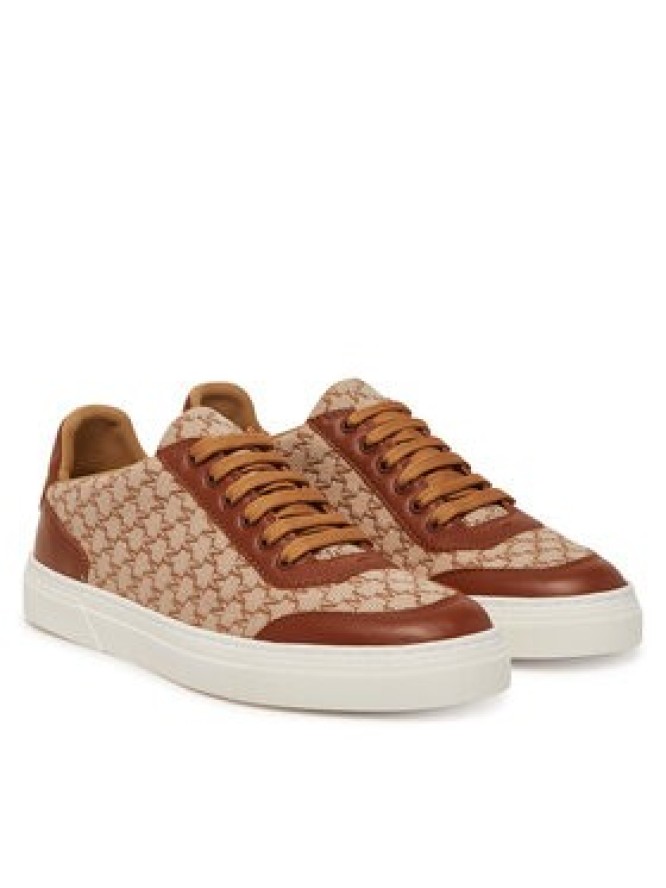 Max Mara Sneakersy 2514761012600 Brązowy