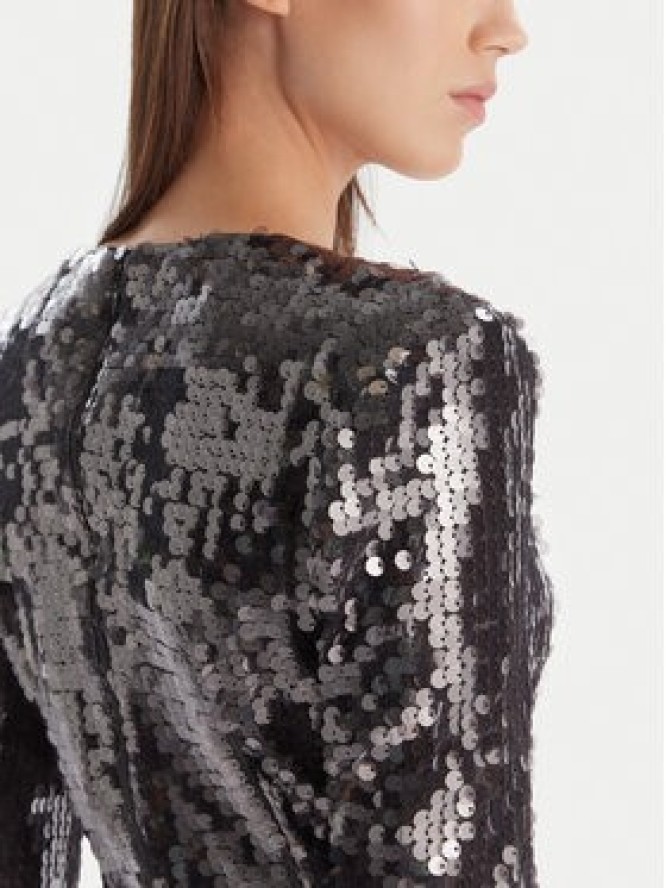 Bardot Sukienka koktajlowa Marlena 60120DB Szary Regular Fit