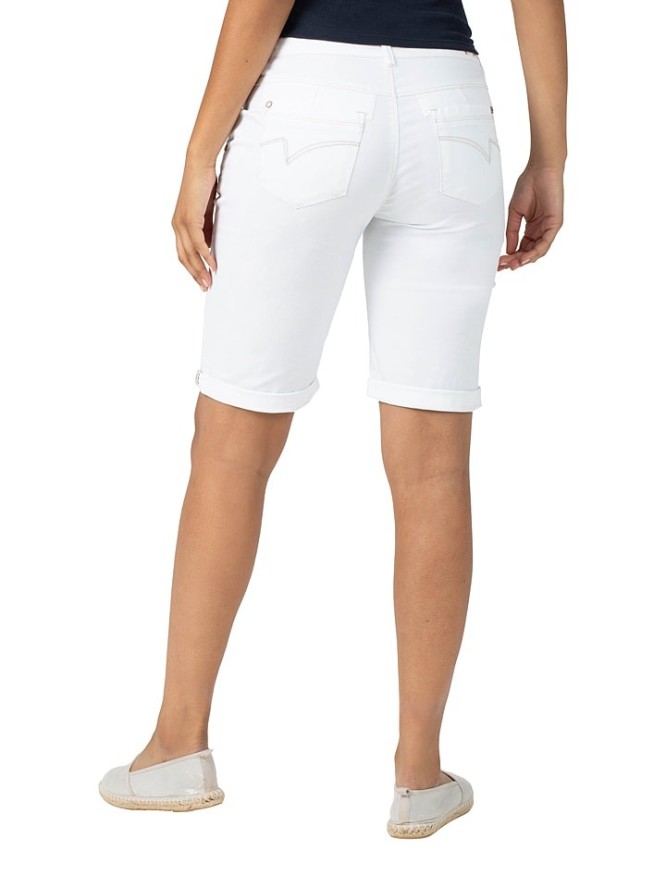 Timezone Bermudy "Nali" w kolorze białym rozmiar: W28