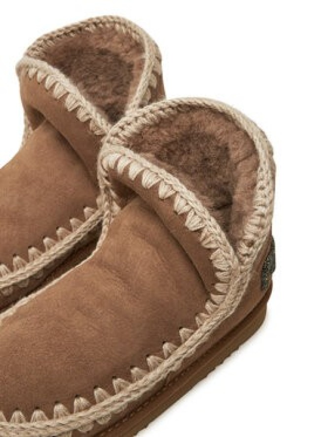 Mou Śniegowce Eskimo 18 Glitter Logo FW101050A Brązowy