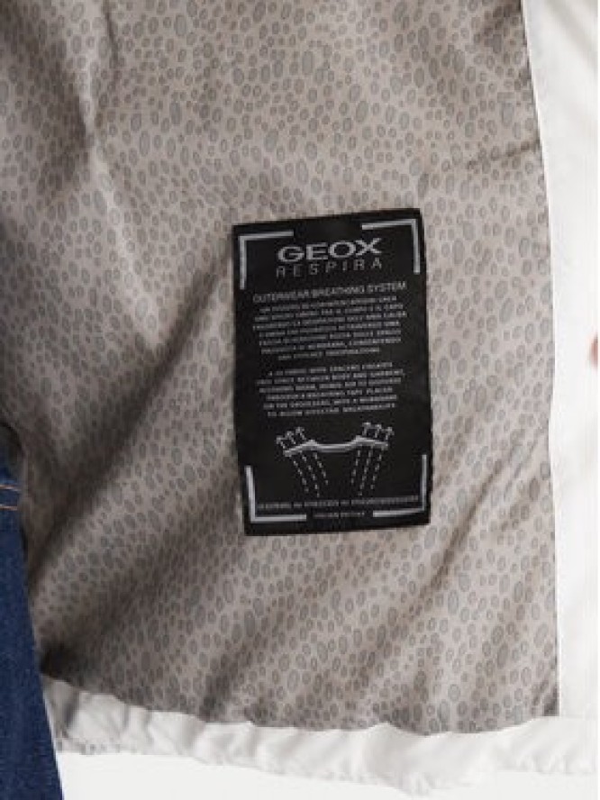 Geox Kurtka zimowa Anylla W4628P T3144 F1680 Biały Regular Fit