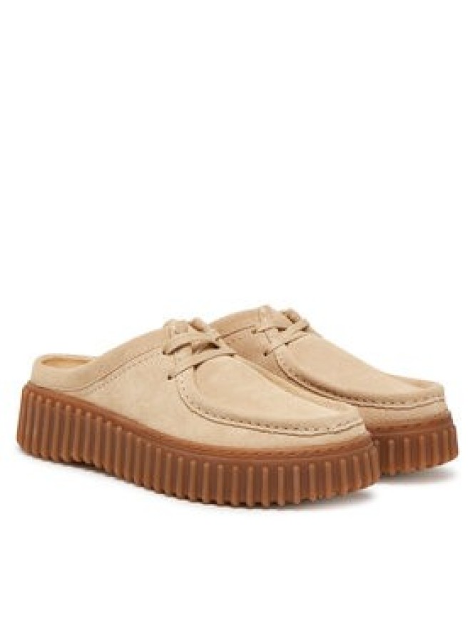 Clarks Klapki Torhill Mule 26181197 Écru