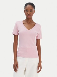 Tommy Hilfiger T-Shirt New Cody WW0WW40584 Różowy Slim Fit