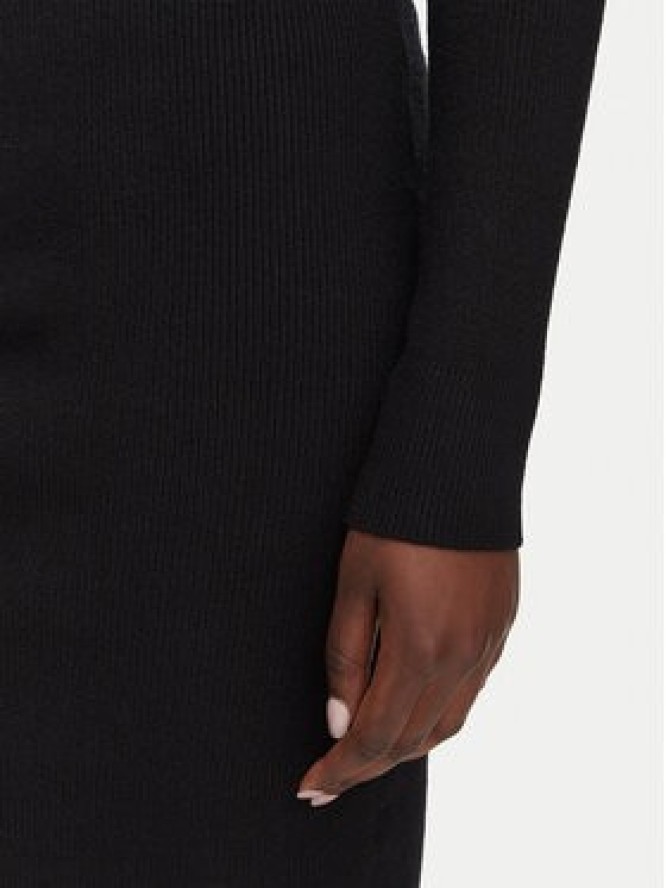 Karl Lagerfeld Jeans Sukienka dzianinowa B3W13006 Czarny