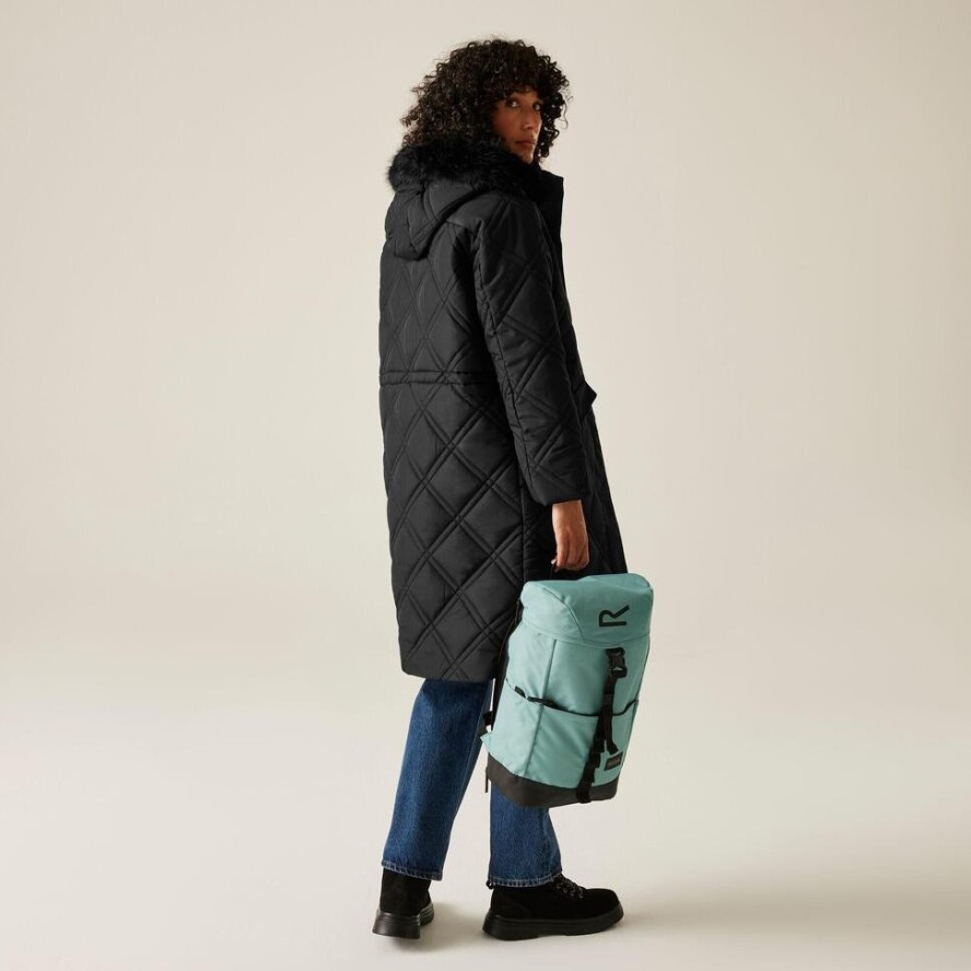 Płaszcz damski zimowy ocieplany Freyla