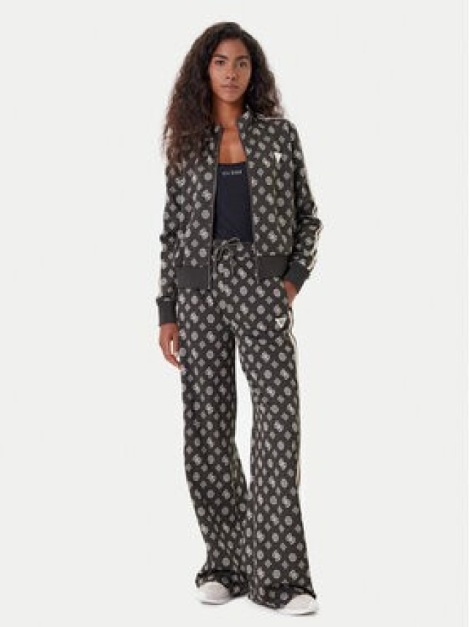 Guess Bluza V5YQ07 K0282 Zielony Regular Fit