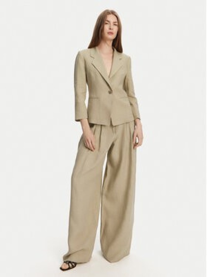 Marella Marynarka Biella 2513041062 Beżowy Regular Fit