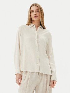 ONLY Koszula Siesta 15347208 Beżowy Oversize