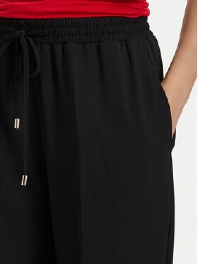 ACCESS FASHION Spodnie materiałowe 63-5101-183 Czarny Regular Fit