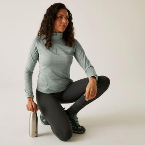 Yonder II Damski polar turystyczny z zamkiem błyskawicznym do połowy