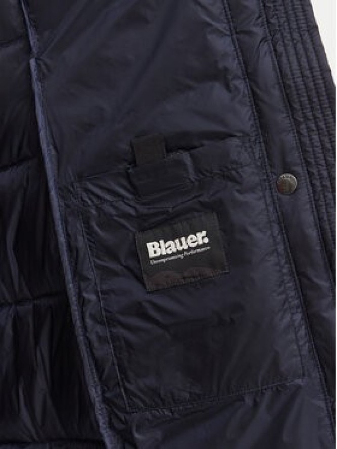 Blauer Kurtka puchowa Anita 26WBLDK03043 Granatowy Regular Fit