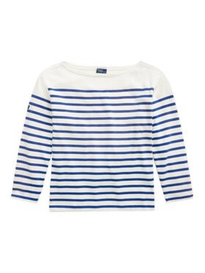 Polo Ralph Lauren Bluzka 211891523001 Écru Regular Fit