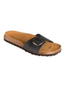 Westfjord Skórzane klapki "Hekla" w kolorze antracytowym rozmiar: 37