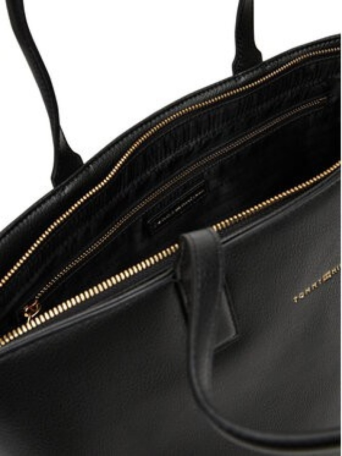Tommy Hilfiger Torebka Th Logotape Tote AW0AW17449 Czarny
