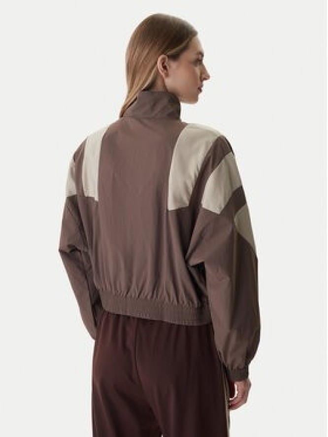 adidas Bluza Blocked Washed KD8787 Brązowy Oversize