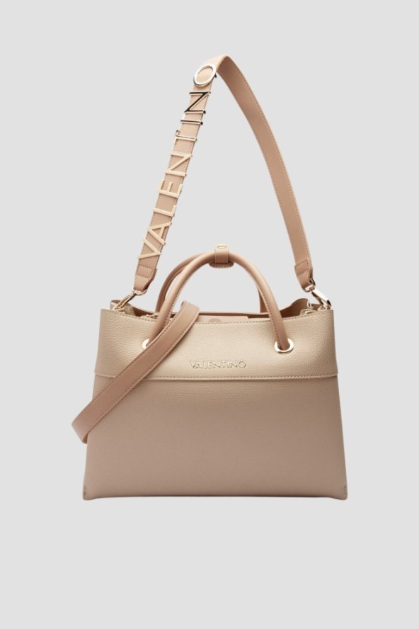 VALENTINO Beżowa shopperka Alexia