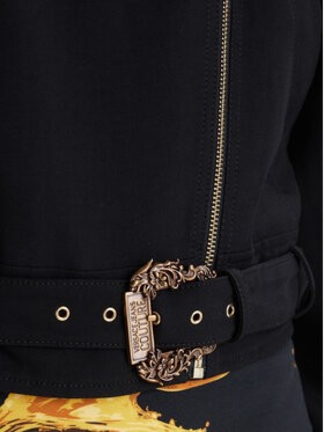 Versace Jeans Couture Kurtka przejściowa 80HAS410 N0432 Czarny Loose Fit