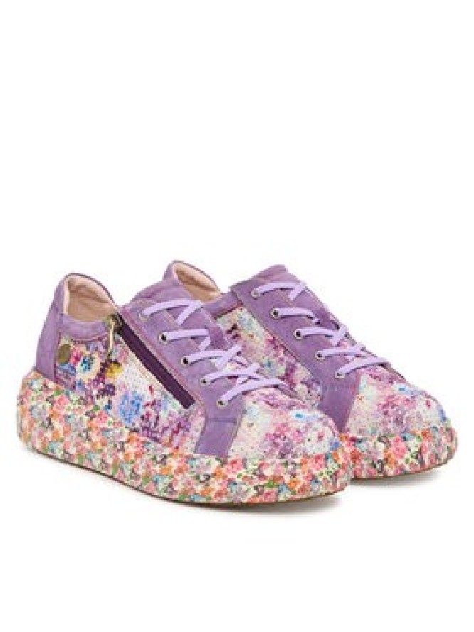 Laura Vita Sneakersy Sodao 02 Fioletowy