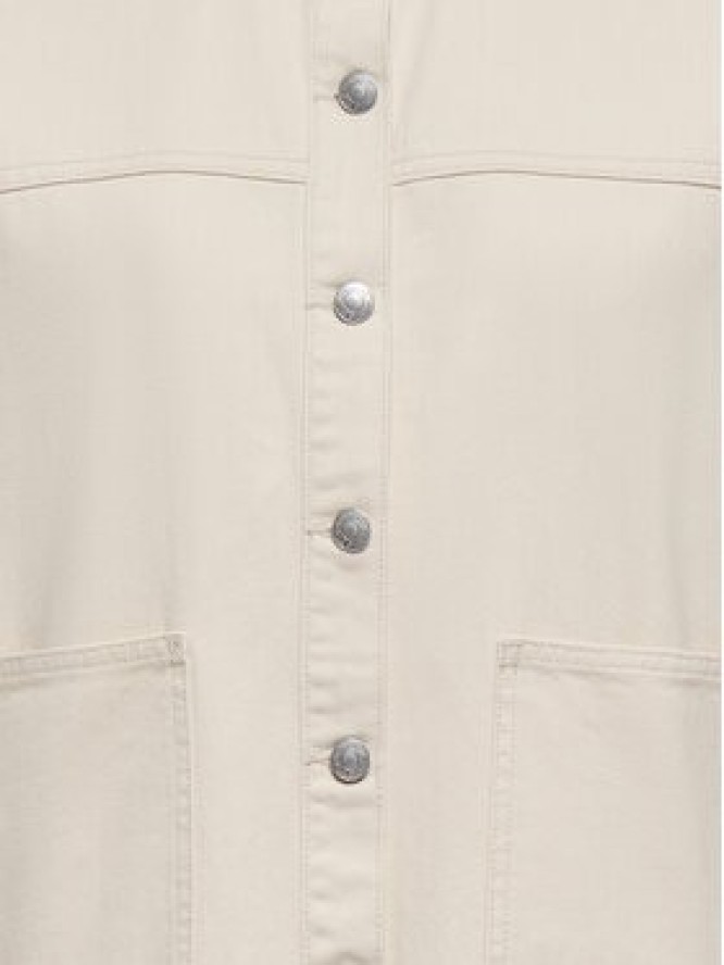 ONLY Kurtka jeansowa Lara 15372651 Beżowy Regular Fit