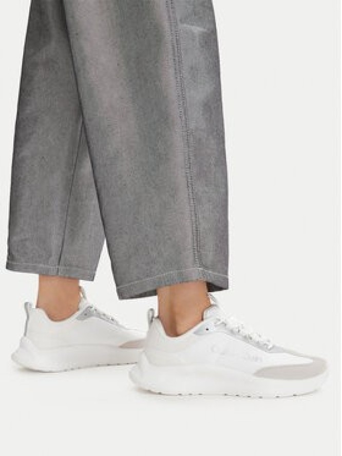 Calvin Klein Sneakersy Light Eva Runner Nyl-Sue HW0HW03149 Biały