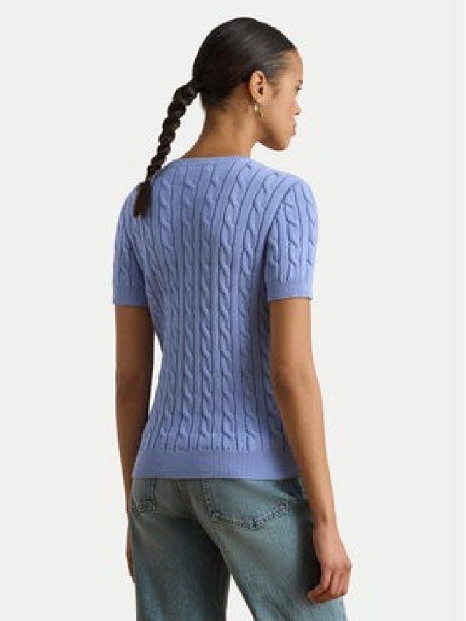 LAUREN RALPH LAUREN Sweter 200P07025003 Błękitny Relaxed Fit