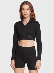 KOSZULKA DAMSKA ELLESSE Z DŁUGIM RĘKAWEM BLUZKA TOP CROP LONG
