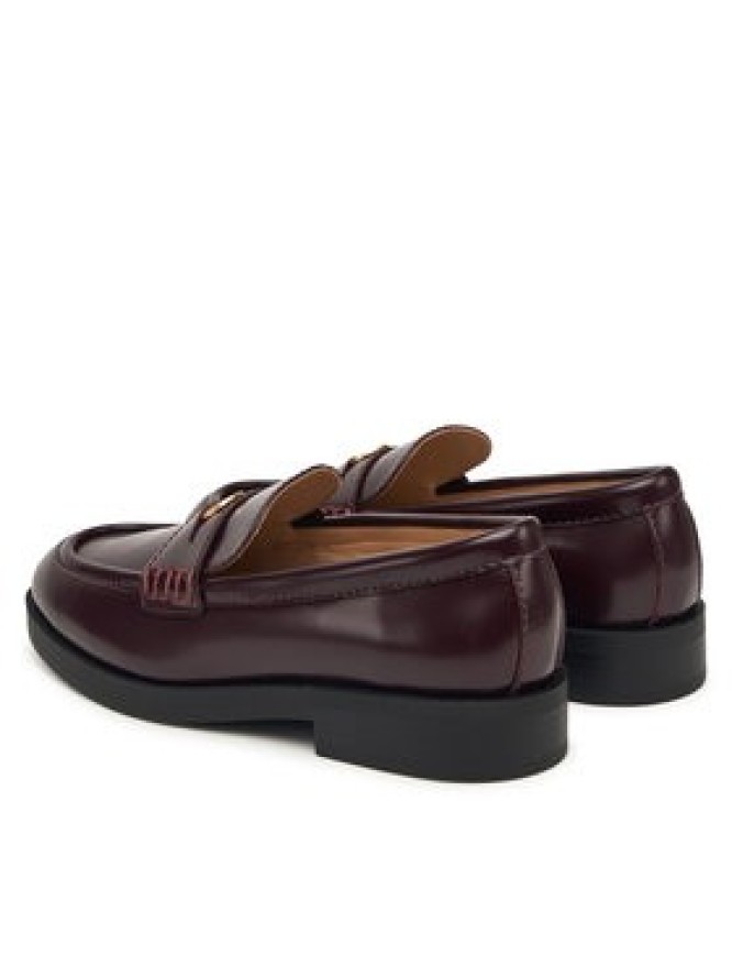 Liu Jo Loafersy Preppy 01 SF5129 PX362 Bordowy