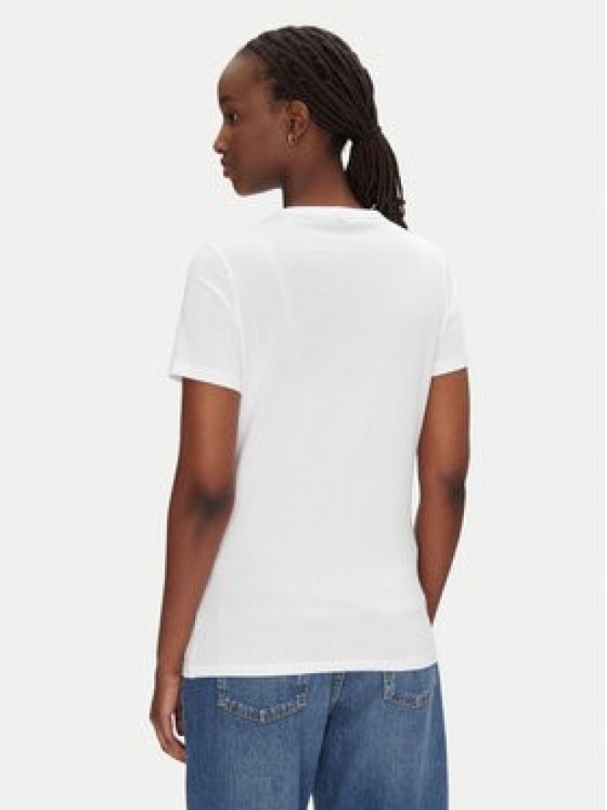 BOSS T-Shirt C_Elogo_21 50540260 Biały Slim Fit