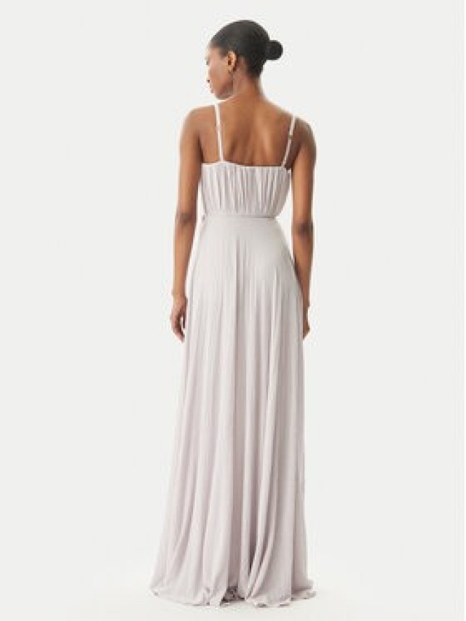 Elisabetta Franchi Sukienka wieczorowa ABR2252E2 544 Fioletowy Regular Fit