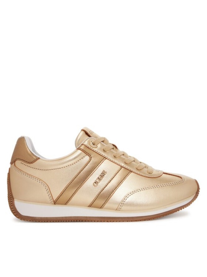 Guess Sneakersy FLTSAP LEM12 Złoty