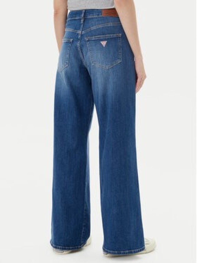 Guess Jeans Jeansy W5YA0O D0021 Niebieski Wide Leg