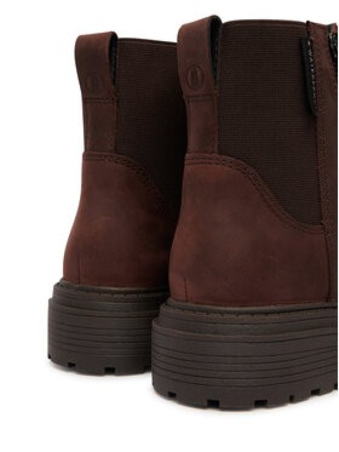 Clarks Botki Orinoco 3 zip Wp 26327123 Brązowy ciemny