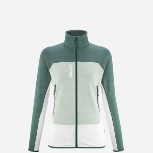 Bluza turystyczna damska Millet Fusion Grid Jkt W active fit Polartec PowerGrid