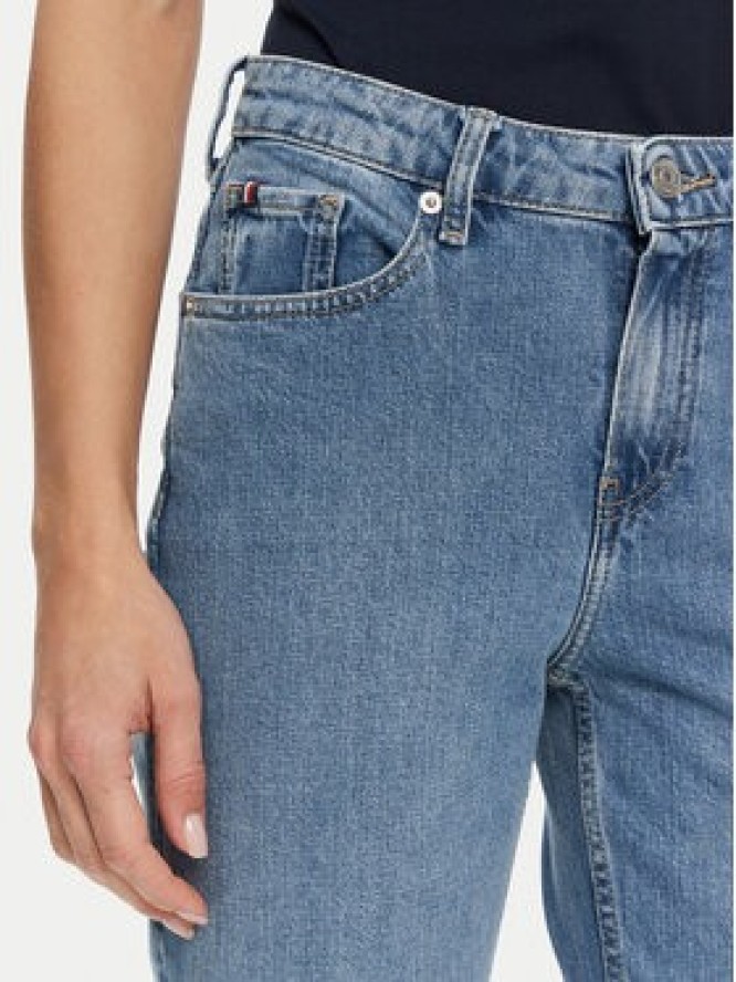 Tommy Hilfiger Jeansy Classic WW0WW44345 Niebieski Straight Fit