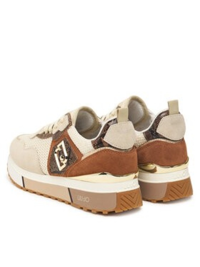 Liu Jo Sneakersy Maxi Wonder BF5009 PX684 Beżowy