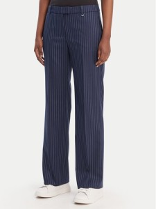 HUGO Spodnie materiałowe Hilando 50554458 Granatowy Slim Fit