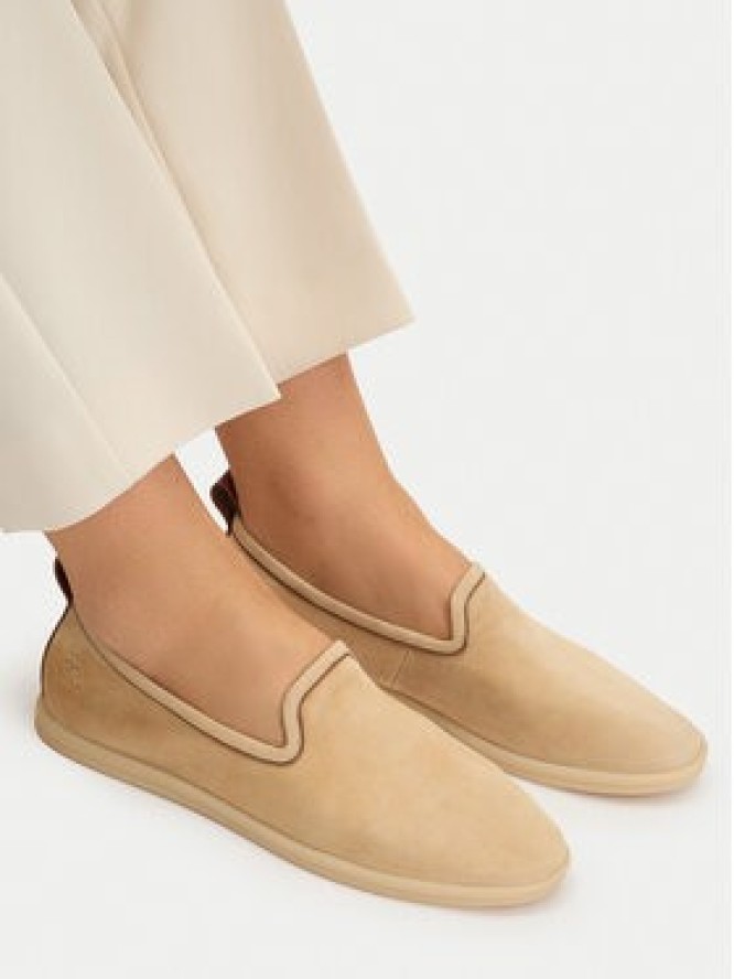 GINO ROSSI Lordsy C-LT70-1 Beżowy