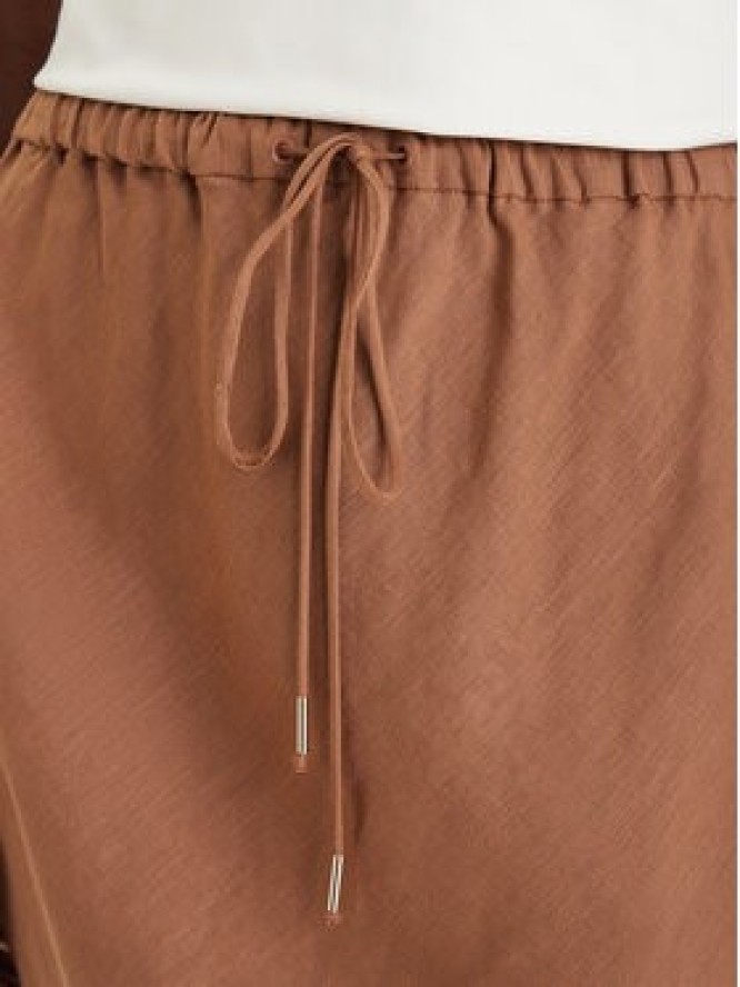 Marella Spódnica maxi Gamba 2613101094 Brązowy Regular Fit