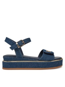 Tommy Hilfiger Sandały T3A2-33788-1828 S Granatowy