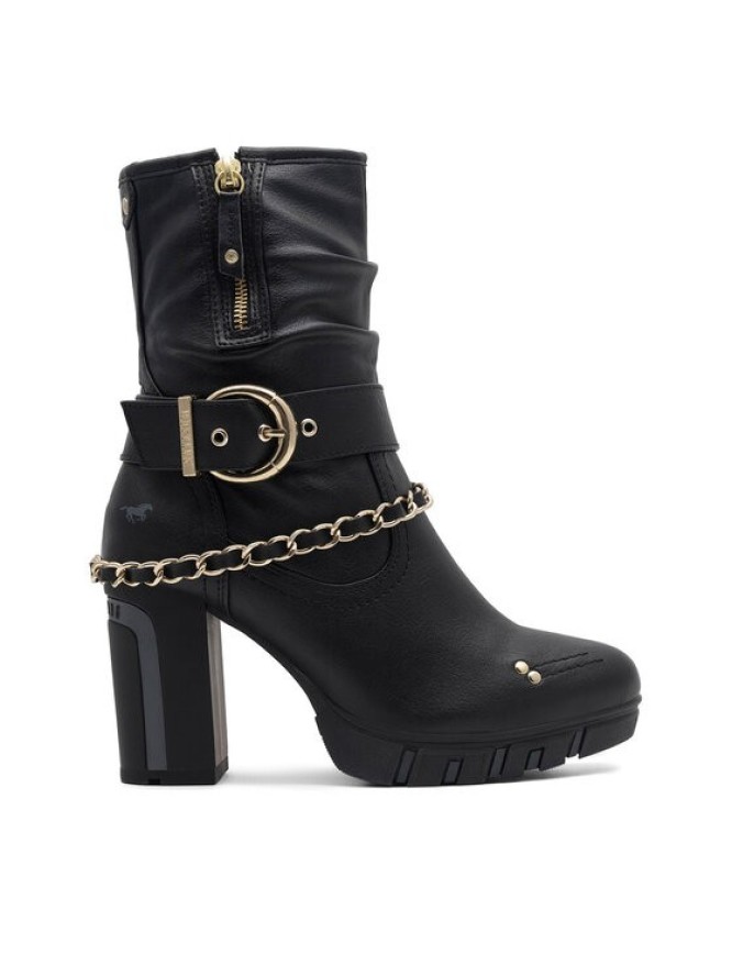 Mustang Botki 1363-505 Czarny