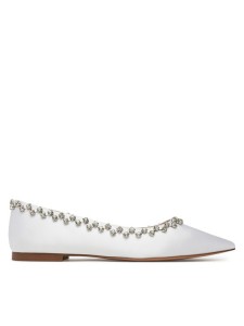 Eva Minge Baleriny MILA-V1166-28-1 Biały