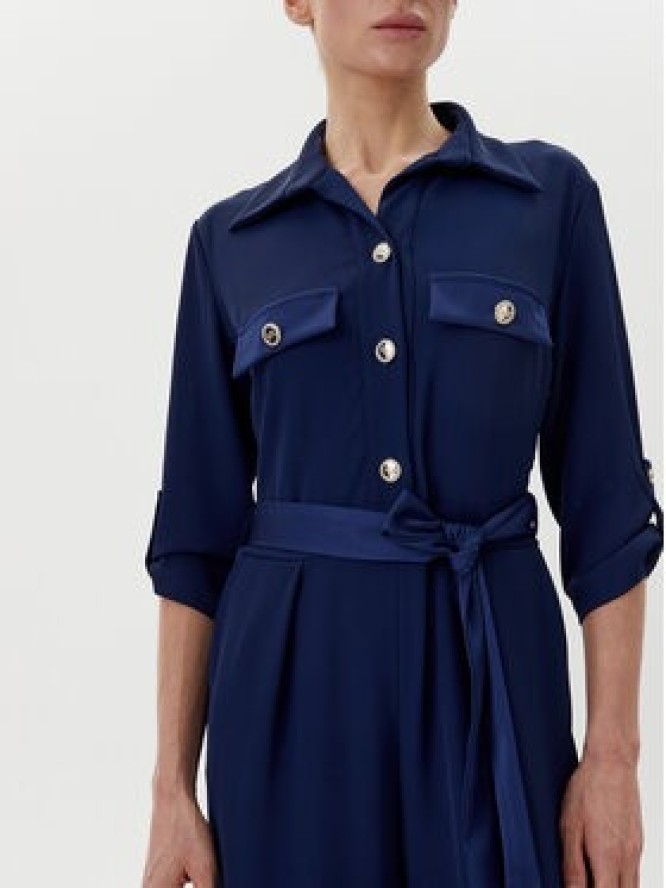 Rinascimento Kombinezon CFC0122472003 Granatowy Regular Fit