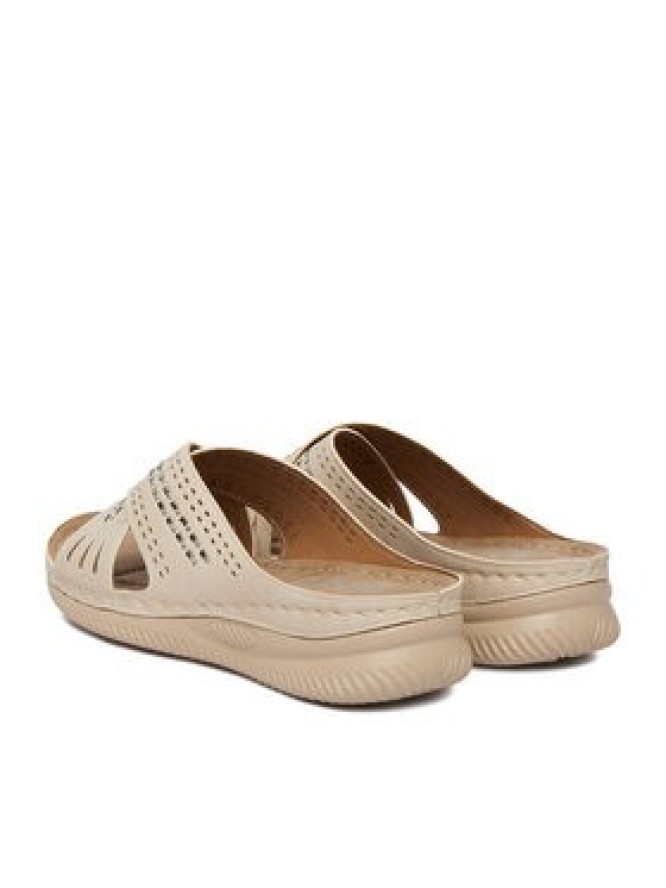 Go Soft Klapki CEO-WYL05010-08 Beżowy