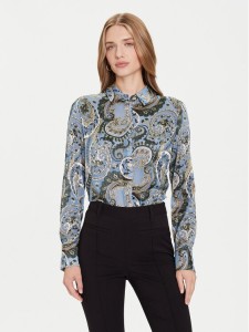 Guess Koszula W5BH78 W2770 Niebieski Regular Fit