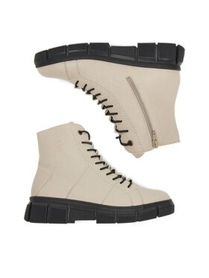 Rieker Trzewiki CEO-X3428-60 Beżowy