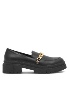 DeeZee Loafersy BE ON TIME HL995-1 Czarny