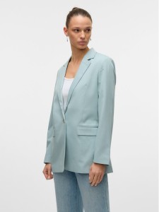 Vero Moda Marynarka Nila 10320915 Zielony Slim Fit