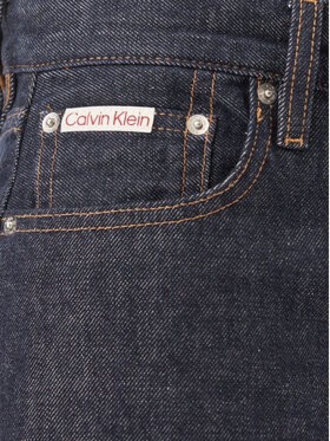 Calvin Klein Jeans Jeansy LV047H794G Granatowy Baggy Fit