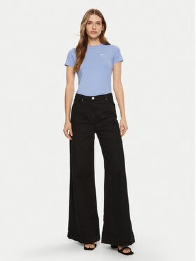 Guess Jeans T-Shirt W5RI52 J1314 Niebieski Regular Fit